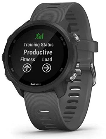 Garmin Forerunner 245, Montre GPS, Eu, Noir/ardoise
