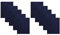 Betz 10 Stück Badvorleger Badematte Badteppich Duschvorleger Frottee Premium 100% Baumwolle Größe 50x70 cm Qualität 650g/m² Farbe dunkelblau