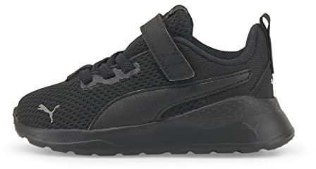 PUMA Unisex Baby Anzarun Lite AC Inf Sneaker, Black-Ultra Gray, 22 EU