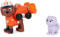 PAW PATROL 6065412, Big Truck Pups, Zuma Action-Figur mit Rettungsdrohne zum Anheften, Kabine als Hauptquartier und tierischem Freund, Kinderspielzeug