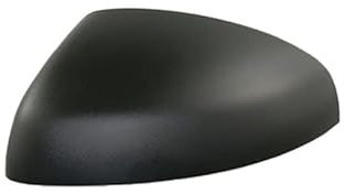Coque De Retroviseur Exterieur De Voiture Couvercle Capuchon de Retroviseurs Lateraux Gauche Conducteur Noir Compatible avec Audi