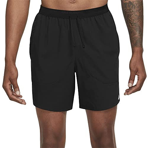 Nike Shorts M NK DF Stride 7In BF Shrt, Black/Black/Reflective Silv, DM4761-010, M