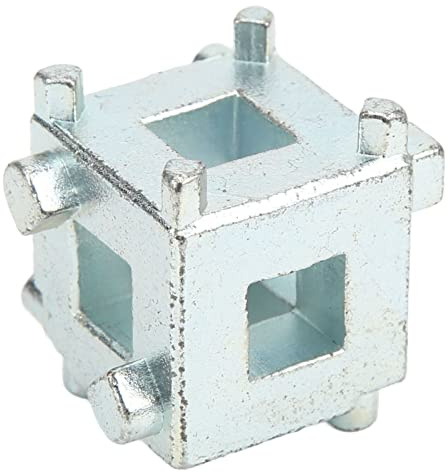Herramientas de Ajuste de Frenos Automotrices, 3 8 Pulgadas Herramienta de Removedor de Pistón de Freno de Disco Profesional Herramientas Accesorio Pinza de Cubo de Viento de Acero Al Carbono Plateado