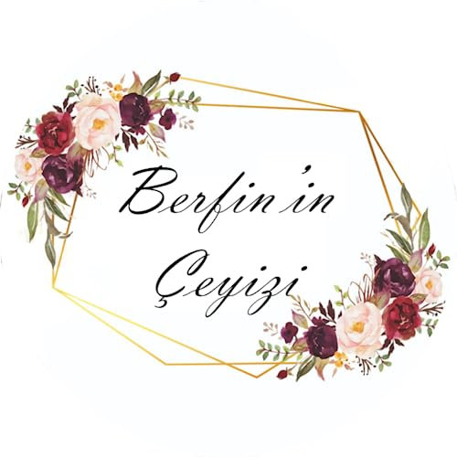 Çeyiz Aufkleber | Damat und Gelin Bohca | Aufkleber | Dekoration | A4 30 x 21 cm 14 (30)