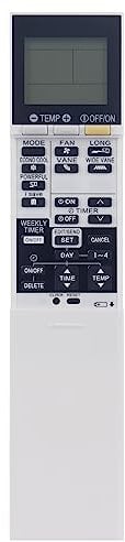 ALLIMITY Reemplazo de Mando a Distancia Aire Acondicionado adaptar por Mitsubishi Electric Air Conditioner AC A/C E22F31426 SG15J SG 15 J
