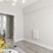 Skybathroom | 600x413mm Horizontal White Oval Single Panel Small Central Heating Radiator