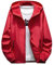 Generisch Winter Jacket Homme, Men's Autumn Casual Color Plus Size Hoodie Zipper Outdoor Sport Coat Wachs Für Wachsjacken Leather Jackets For Men Winterjacke Reflektierend Olive Jackets (L, Rot)