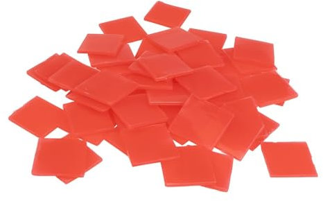 Ideen mit Herz Piastrine di cera per diamond painting, accessori, colla per penna, 2 cm x 2 cm, 50 pezzi