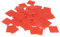 Ideen mit Herz Diamond-Painting-Wachsplättchen | Zubehör | Kleber für Stift | Wachs für Pen | 2 cm x 2 cm | 50 Stück