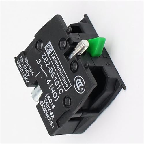 Wippschalter,Kippschalter,. 10 stücke XB2 Kontaktieren Block Terminal ZB2-BE101C Normal Open NO ZB2-BE102C NC Taster Joystick Schalter Hoist Kran 10A 600V Schalter
