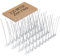 Wonwood_direct Pinchos antipalomas 2.25 Metros Pinchos para Palomas, Anti Palomas 9 Piezas espanta Palomas Balcon Pinchos Anti Gatos para techos, Jardines, barreras privadas, terraza y Ventanas