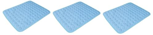 BESPORTBLE 3 Pièces Tapis pour Animaux De Compagnie Collier De Refroidissement pour Chien Matelas Lit pour Chien Tapis Auto-refroidissant pour Animaux De Compagnie Cool pour L'été
