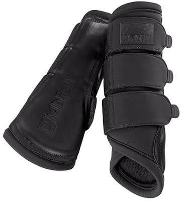 Eskadron Gamaschen Softshell Beinschutz 3 Farben, 4 Größen, Größe:M, Farben:Black