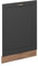 Vicco Geschirrspülblende Fame-Line, Anthrazit-Gold Landhaus, 60 cm ohne Arbeitsplatte