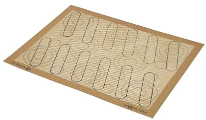 Tapis de Cuisson Silicone AIRMAT, Antiadhésif pour Pâte à Choux et Pâtisserie, Réutilisable