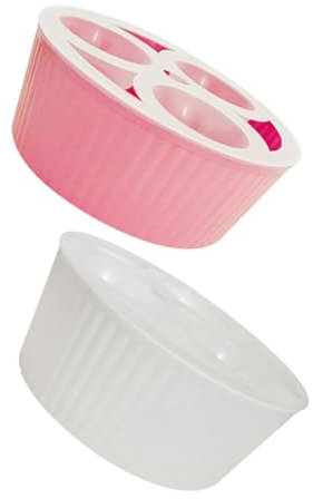 iplusmile 2 Stück Tulpen -Parfüm Blumentopf hydroponischer Topf Töpfe Pflanzen für Blumen kleine Blumentöpfe Kleiner Orchideentopf Pflanzgefäß Sukkulenter Cartoon -Topf saftige Töpfe pp