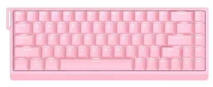 Wdbild HE65 Teclado mecánico con cable con interruptores para escribir sin esfuerzo para el hogar y la oficina teclado mecánico