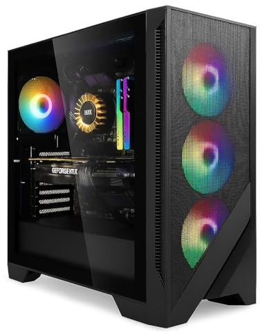 Aurum Gaming PC Ryzen 5 7600X • GeForce RTX5060Ti 16GB • 16GB DDR5 • 1000GB M.2 SSD • Windows 11 • Luftkühlung • WLAN • Gamer PC Computer Gaming Rechner