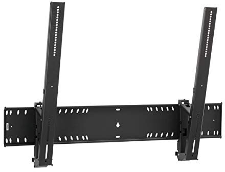 Vogels PFW 6910 Neigbare TV-Wandhalterung für 203-304cm (80-120Zoll) Fernseher, Neigbarbis15°, Max.230kg, VESA 400x400 bis 950x550mm, Schwarz