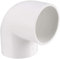 sourcing map 50mm Slip 90 Degree PVC Pipe Fitting Elbow Coupling Connector 2 Pcs