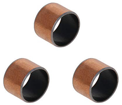 Othmro Gleitlager, 15 mm Bohrung x 17 mm Außendurchmesser x 12 mm Länge, Gleitlager, öllose Buchsen, 3 Stück