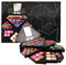 RoseFlower Schminkkoffer Beauty Case multifunktionale Make-up-Set Lidschatten-Palette Mehrfarbig Lidschatten Make Up Pallete Profi-Augenpalette multifunktionale Make-up-Set Satte Farben Kosmetik Kit