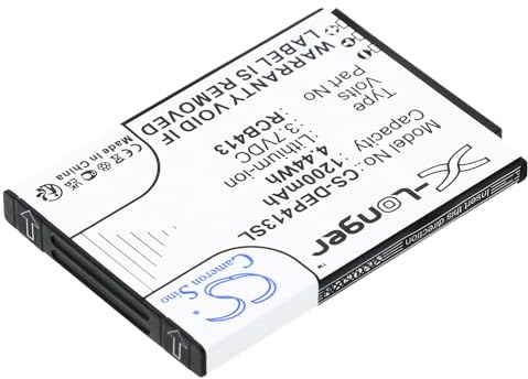 TCTK Akku 1200mAh Kompatibel mit [Doro] Primo 406, Primo 413, 414 Ersetzt RCB01P01, RCB413, RCBNTC01 FBA