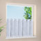 Happy Home Scheibengardine Rosie – 150 x 50 cm – Kurzgardine mit Rosen-Stickerei – Weiß – romantisch & verspielt – Bistrogardine für Küche, Bad & Wohnzimmer – pflegeleicht & fertig zum Aufhängen