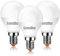 EXTRASTAR E14 LED SES Golf Ball Bulbs, 6W Small Edison Screw G45 Bulb, Warm White 3000K Energy Saving Light Bulb, 42W Equivalent, 510LM, Non-Dimmable, Pack of 3