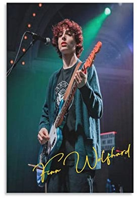 TSALF Bild Auf Leinwand Kein Rahmen Finn Wolfhard 7 Moderne Familienposter und Drucke Wohnkultur Gemälde Bild für Schlafzimmer 50x70cm
