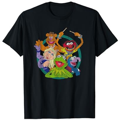 The Muppets Group Circle T-Shirt