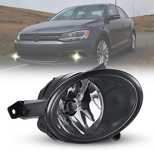 Tula Motoren Nebelscheinwerfer für VW Golf VI 5K1/AJ5 08-13 Golf VI Cabriolet 11-16 Jetta 09-14 10-15 Caddy 10-15 Up!16-UP Tiguan 11-up Eos 10-up Seat Alhambra e HB4 (Rechts klar-N)