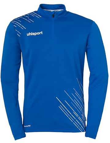 uhlsport Boy's Score 26 1/4 Zip Top Score 26 1/4 Zip Top Men's Sports Jacket Sweatshirt Pullover Football Fitness Gym Sports Hoodie Sports Jumper