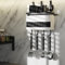 Hosoncovy Countertop Cutlery and Utensil Drying Holder - Tableware Organizer with Separated Fork and Chopstick Storage (Black)
