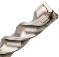 Broca de Hormigón 1 PCS SDS+ Plus Booster Carburo de Acero de Alta Velocidad de Metal de Resistencia para Hormigón Armado, Perforación de Hormigón Piedra Ceramsite Ladrillo de Silicato (8mm x210mm)