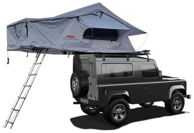 Extended Ventura Deluxe 1.4 Roof Top Tent - Any Vehicle Roof Top Tent - All Weather Camping - Fast Set-Up Time