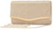 BAIGIO Glitzer Clutch Damen Elegante Abendtasche Envelope Clutch Gold Clutch Tasche Elegant Handtasche Retro Umhängetasche für Party Hochzeit