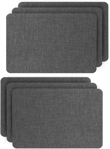 Flicken Selbstklebend Stoff, Reparaturpatch für Sofastoffe, Leinenstoff-Reparaturflicken, für Sofas, Autositze, Bürostuhl, Kopfteile, Reparieren Sie Löcher, Verbrennungen, Risse, Dunkelgrau