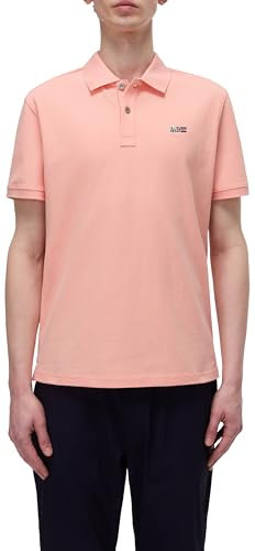 NAPAPIJRI Uomo Polo a Maniche Corte Eruggy Rosa Salmone L