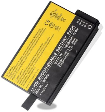 KingSener Batterie DR202 pour Ordinateur Portable P28 P29 V20 Getac X500 | V1010 S400 pour Samsung P25, Motorola HK1322 remplace DR202S ME202 ME202C ME202A ME202B LI202S R202I BP-LC2600 202S-20,