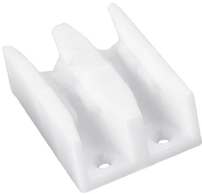 Guía de riel de puerta de cristal para puerta corredera, guía inferior para puerta corredera, accesorios inferiores