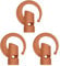 FLEXI RODS 3 Pack Heavy Duty Garage Storage Hooks Shed Hooks Compatible with Stihl Kombi Attachments, Power Tool Holder Organizer Hangers for Grass Trimmer, Hedge Trimmer, Garage Wall, Garage Trimmer