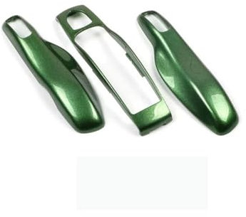 SCSTHRCRA Für P&orsche M*acan Cayenne Panamera Taycan Cayman B&oxster 718 911 Ersatz Auto Schlüssel Fall Abdeckung Tasche Geeignet Schlüsselgehäuse(Type A)