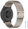 PaceBid 20mm Bracelet pour Garmin Vivoactive 5/6/Forerunner 165/165 Music/245/645/645 music/570 42mm, Magnétique Métal Bracelets pour Garmin Approach S50/S44/S42/Venu Sq 2/Venu 2 Plus - Starlight