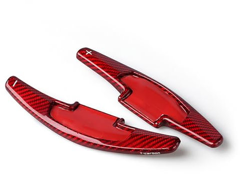 Auto-Innenlenkrad-Schalthebel-Verlängerung für Honda CR- V Civic 2017, echte Kohlefaser