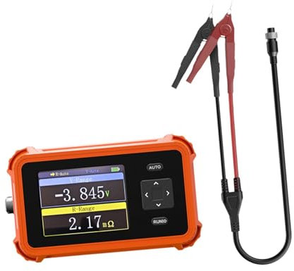 YsXoWiui Spannung Innenwiderstand Batterietester Batterietester 0 100V Einstellbare Unterstützung Digitalanzeige Digitaler Batterieanalysator