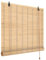 YtsNyxolus Sichtschutz Rollo Bambus 60 70 80 90 100 110 120 130 140 150 160cm Breit Outdoor Vorhänge Wetterfest Bambusrollo Aussenbereich Bambus Raffrollo Holz Jalousien Fenster Innen Mit Lifter