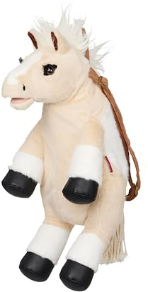 LeMieux Pony Backpack Bag - Cute and Cuddly - Featuring Mini Pony Characters - Adjustable Shoulder Straps - Lemon