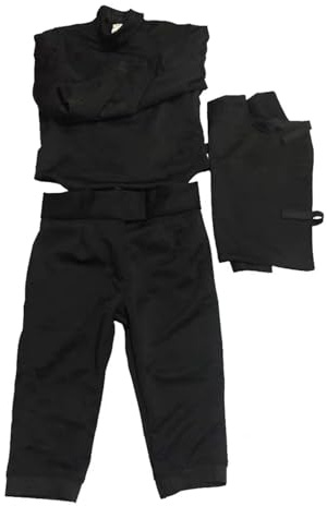 WANGCEPLSD Fencing Gear, 450N Klassischer Fechten Ausrüstung mit Reißverschluss, Schwarz, für Florett, Degen und Säbel(#60)