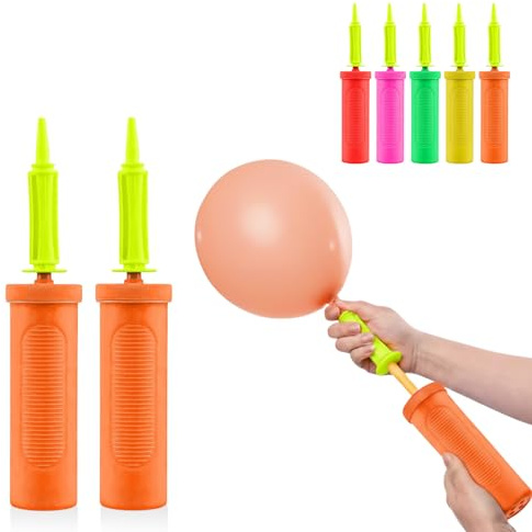AEX Balloon Pump Hand Manual Inflator Ball Pump for Balloon Arch Kit Confetti Balloon Party Balloons Garland Pump suitable for Fitness and Yoga Balls